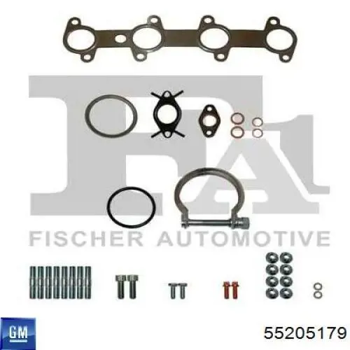 Турбіна Opel 55196765 ціна, від 335.72 USD