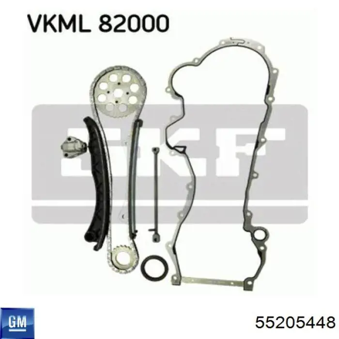 Купити 55205448 Opel Башмак натягувача ланцюга ГРМ