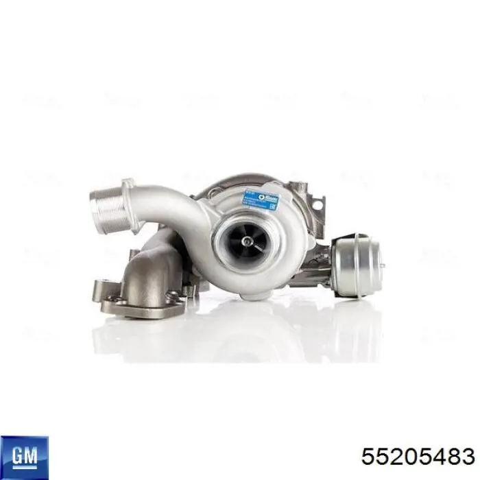 Турбіна General Motors 55196766 ціна, від 183.70 USD