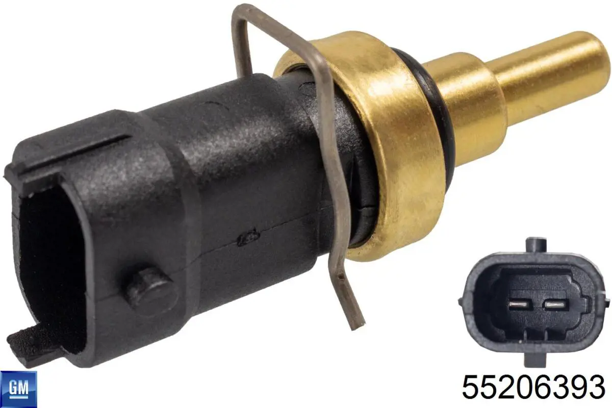 Термодатчик охолоджуючої рідини General Motors 55206393 ціна, від 9.37 USD