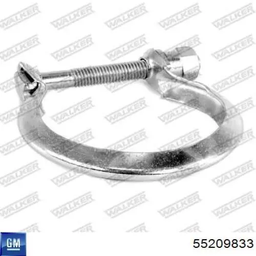 Кріплення глушника переднє General Motors 55209833 ціна, від 3.18 USD