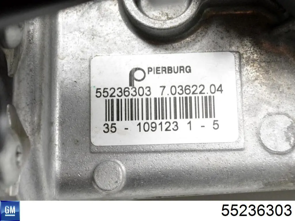 Купити 55236303 General Motors Радіатор системи EGR рециркуляції вихлопних газів