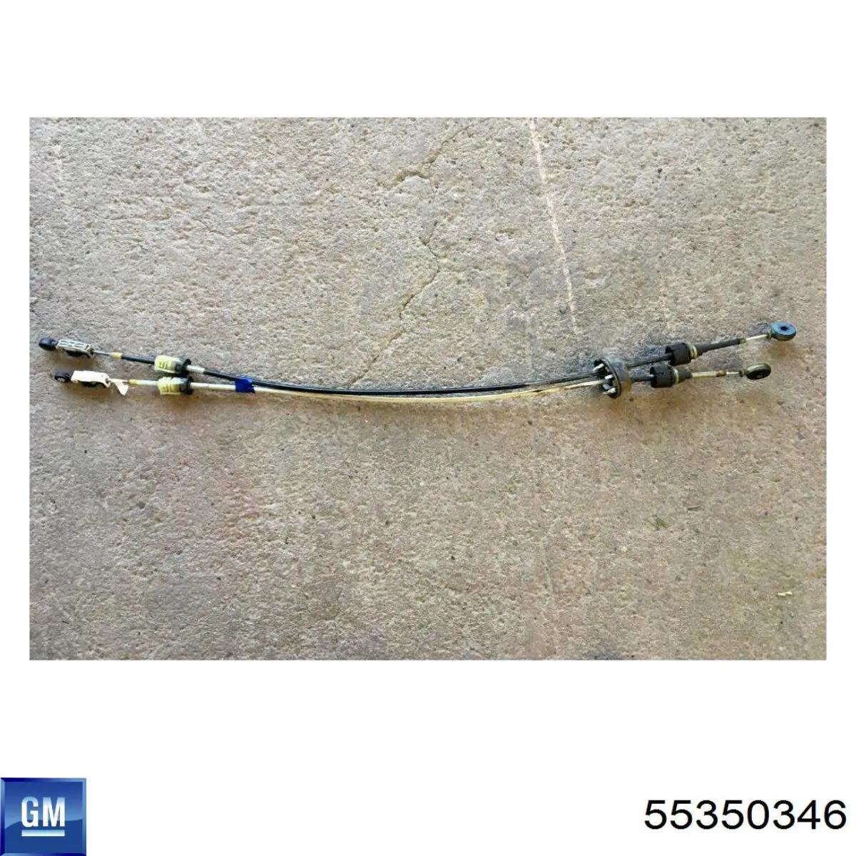 Трос перемикання передач, здвоєний General Motors 55350346 ціна, від 54.76 USD