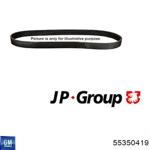 Купити 55350419 General Motors Ремінь генератора