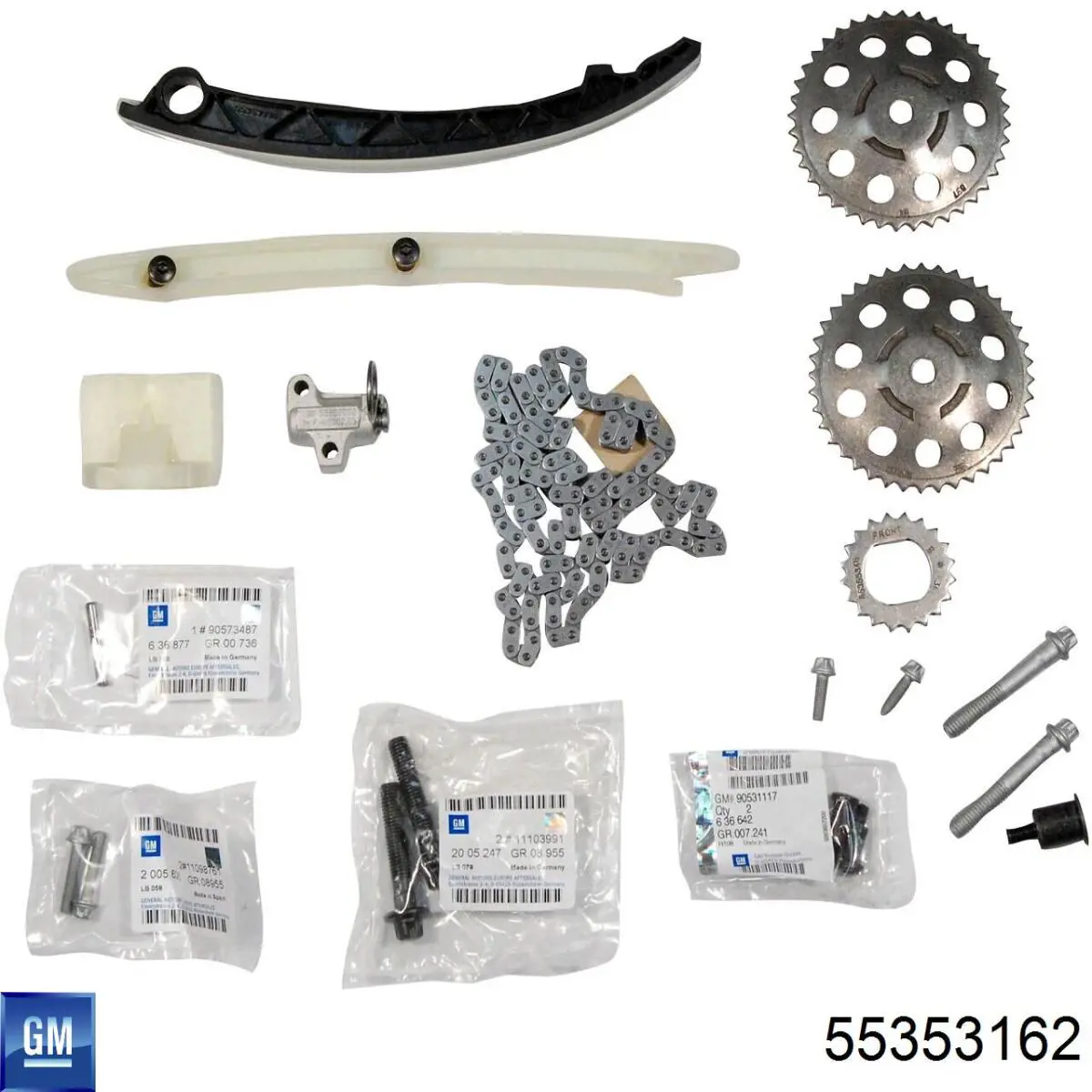 Зірка-шестерня розподільного валу двигуна,випускного 206525 Hans Pries (Topran)