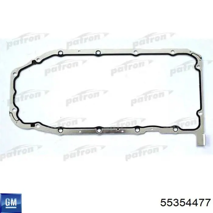 Прокладка піддону картера двигуна, верхня General Motors 55354477 ціна, від 15.89 USD