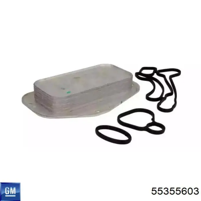 Радіатор масляний General Motors 55355603 ціна, від 66.43 USD