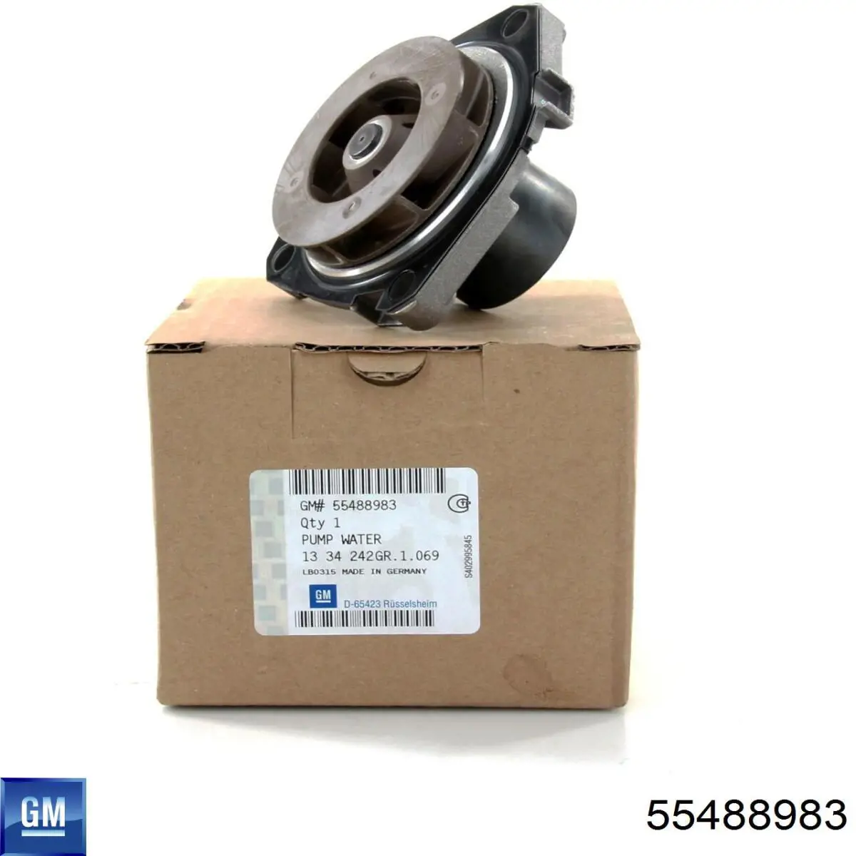 Купити 55488983 General Motors Насос охолоджуючої рідини