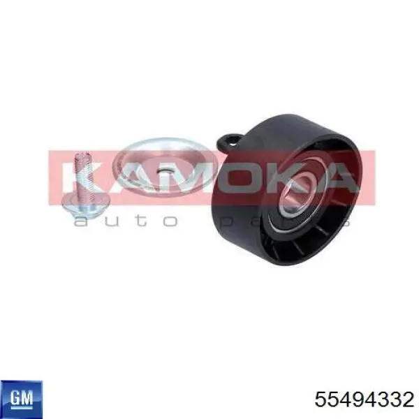 Купити 55494332 General Motors Ролик приводного ременя, паразитний