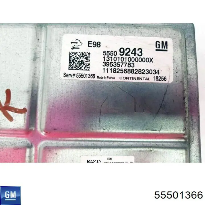 ЕБУ Opel 55501366 ціна, від 146.41 USD