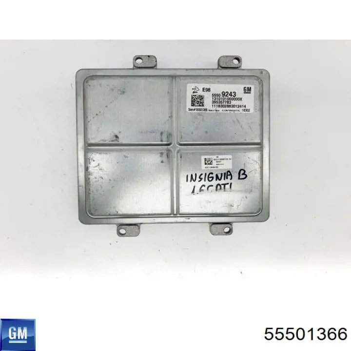 55501366 Opel Блок електронного управління