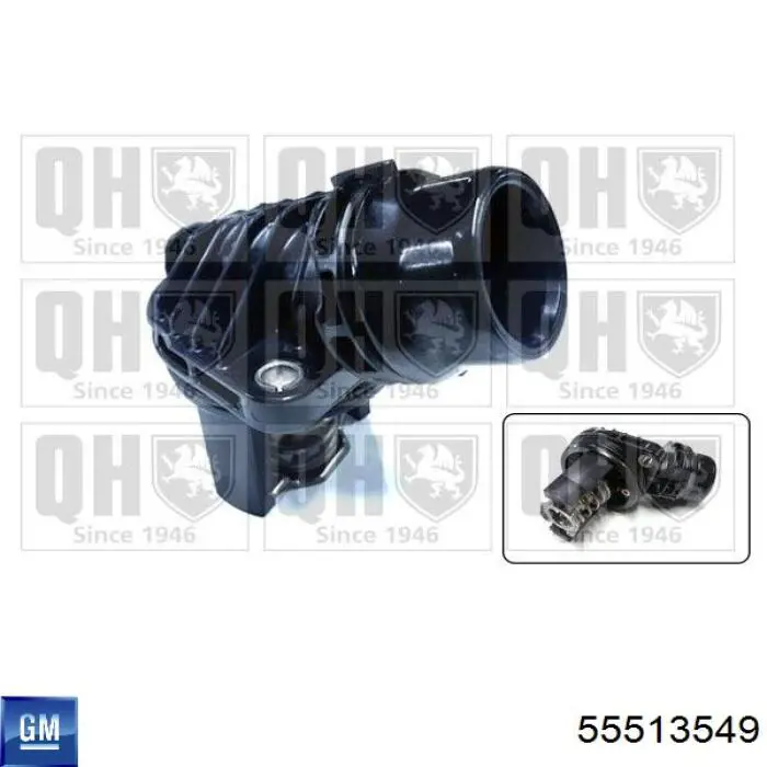 Автомобільний термостат General Motors 55513549 ціна, від 27.57 USD