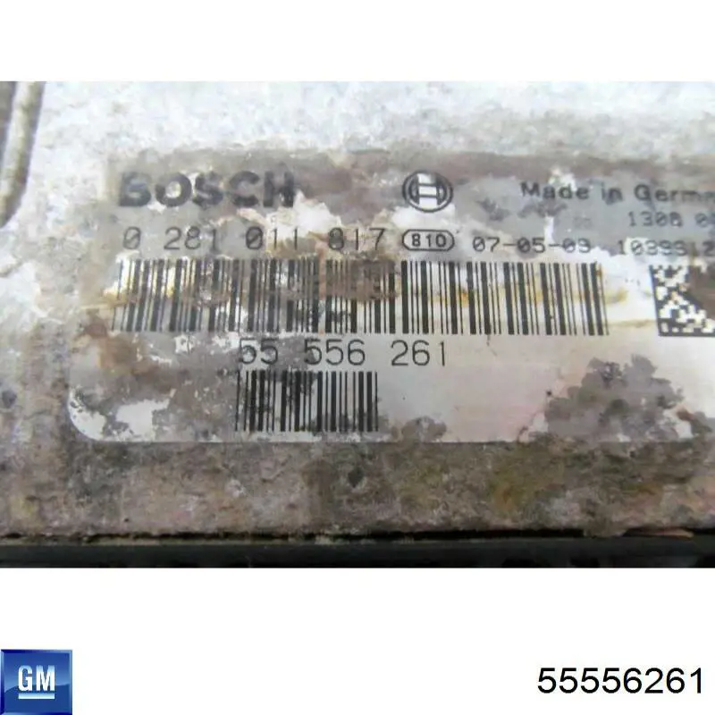 Електронний блок керування двигуном 55556261 General Motors