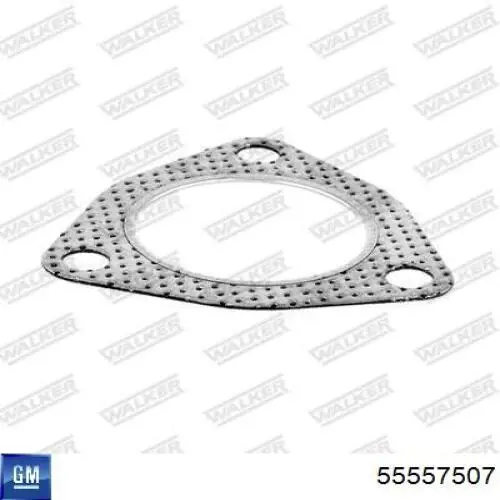 Прокладка прийомної труби глушника General Motors 55557507 ціна, від 2.09 USD