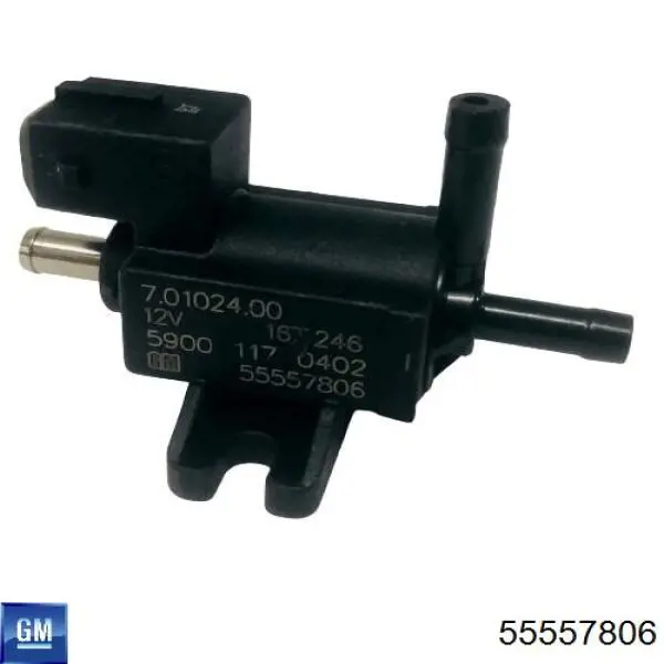 55557806 General Motors Клапан перетворювач тиску наддуву (соленоїд)