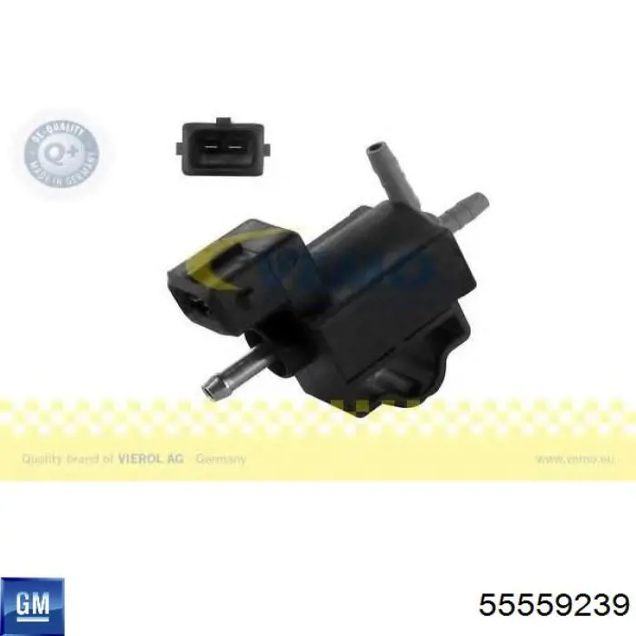 Клапан перетворювач тиску наддуву (соленоїд) General Motors 55559239 ціна, від 33.83 USD