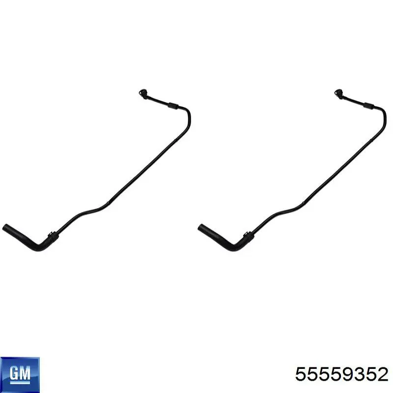 Шланг (патрубок) обігріву дросельної заслінки Opel 826001