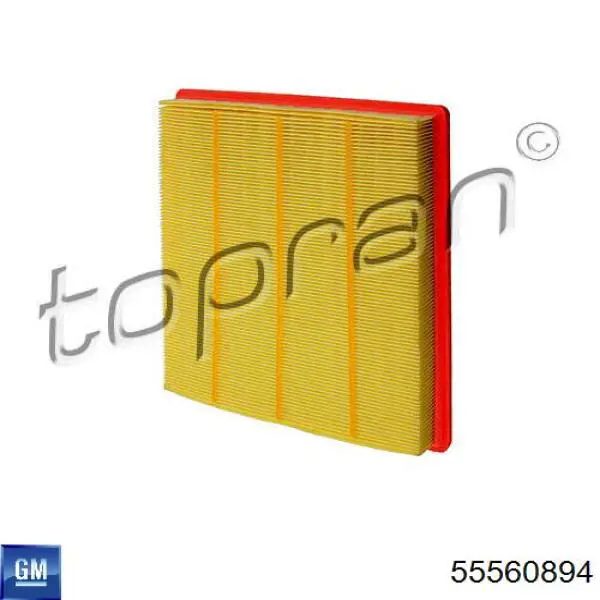 Купити 55560894 General Motors Автомобільний фільтр повітря