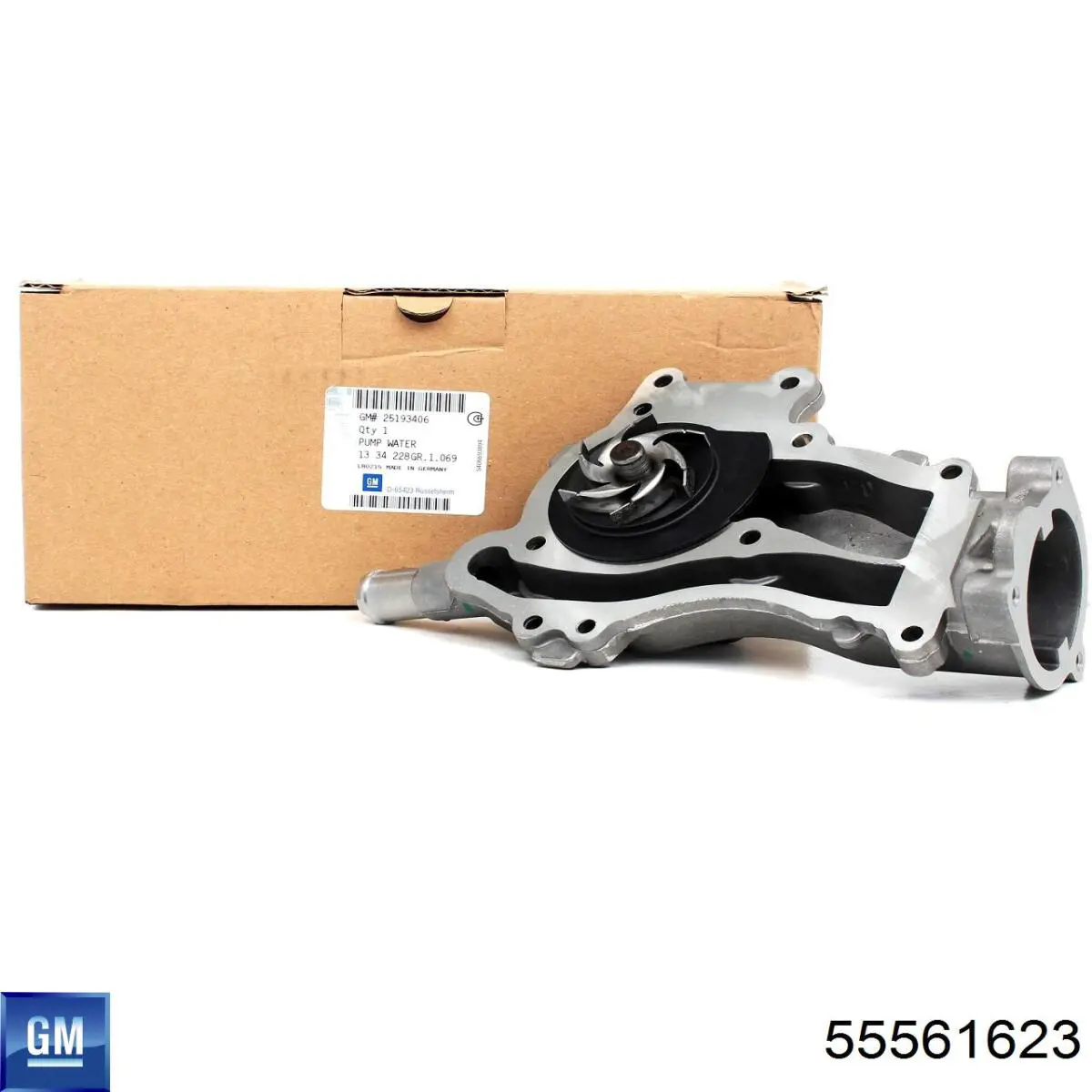 Помпа охолодження General Motors 55561623 ціна, від 50.35 USD