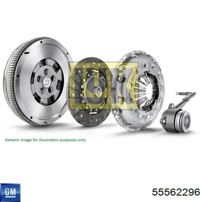 Купити 55562296 General Motors Маховик із зубчастим ободом в зборі