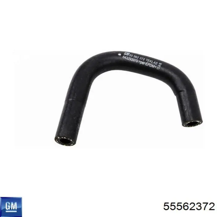 Купити 55562372 General Motors Шланг (патрубок) обігріву дросельної заслінки