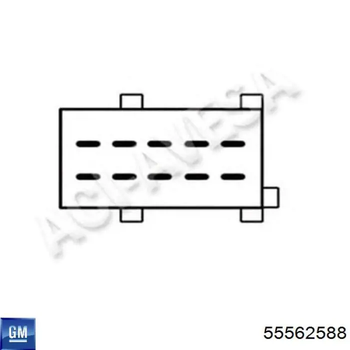 Котушка запалювання General Motors 55562588 ціна, від 59.74 USD