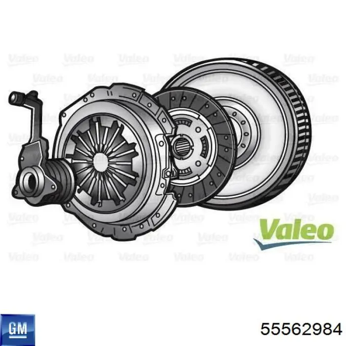 Комплект зчеплення (3 частини) VALEO 837501 ціна, від 773.77 USD