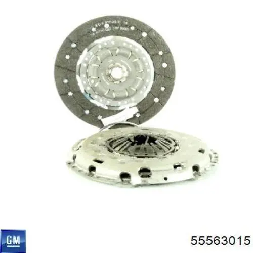 Комплект зчеплення (3 частини) General Motors 55563015 ціна, від 277.83 USD