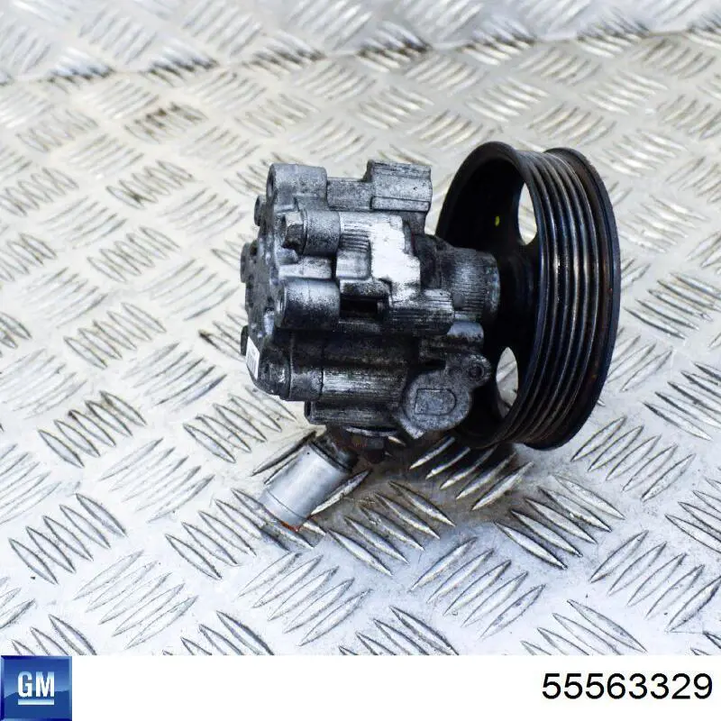 Купити 55563329 General Motors Шків насосу гідропідсилювача керма (ГПК)