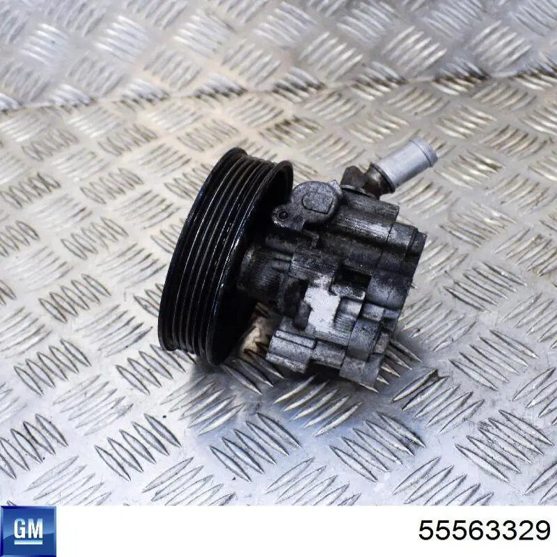 Шків насосу гідропідсилювача керма (ГПК) 55563329 General Motors