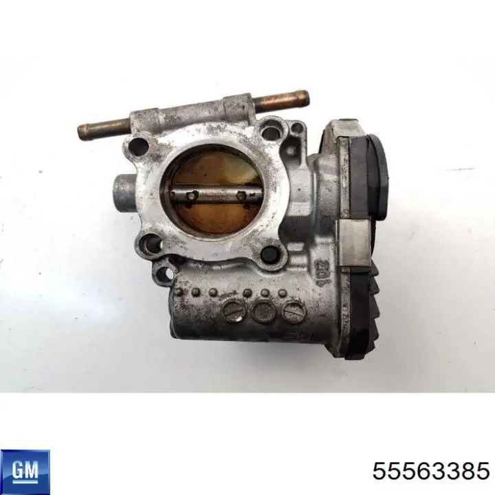55563385 Opel Дросільна заслінка в зборі