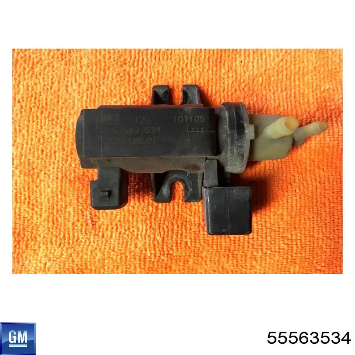 Купити 55563534 General Motors Клапан перетворювач тиску наддуву (соленоїд)