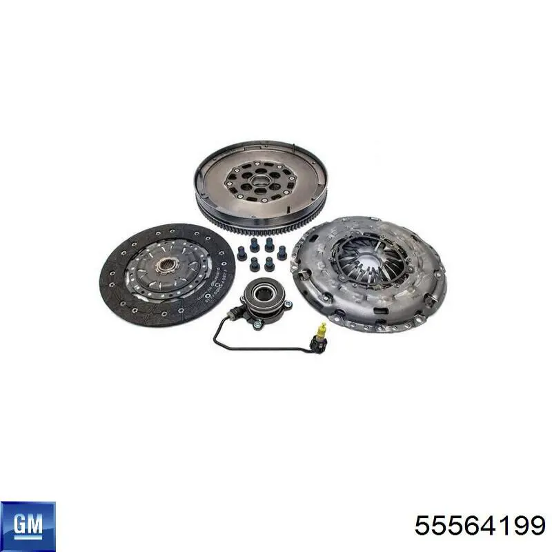 Купити 55564199 General Motors Корзина зчеплення