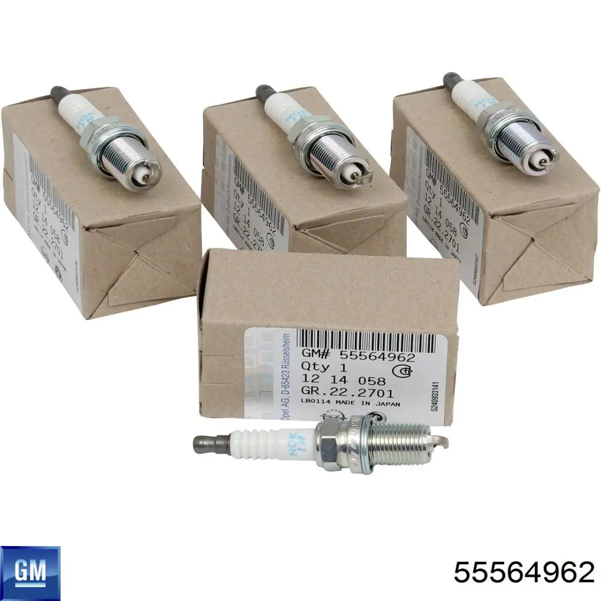 55564962 General Motors Свіча запалювання