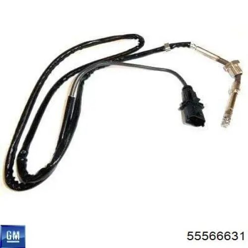 55566631 General Motors Датчик температури відпрацьованих газів (ВГ), після каталізатора