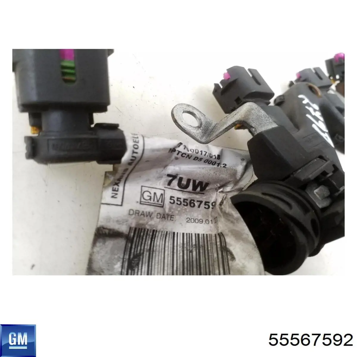 Роз'єм (фішка) паливної форсунки General Motors 55567592 ціна, від 13.04 USD