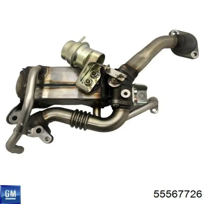 55567726 Opel Радіатор системи EGR рециркуляції вихлопних газів