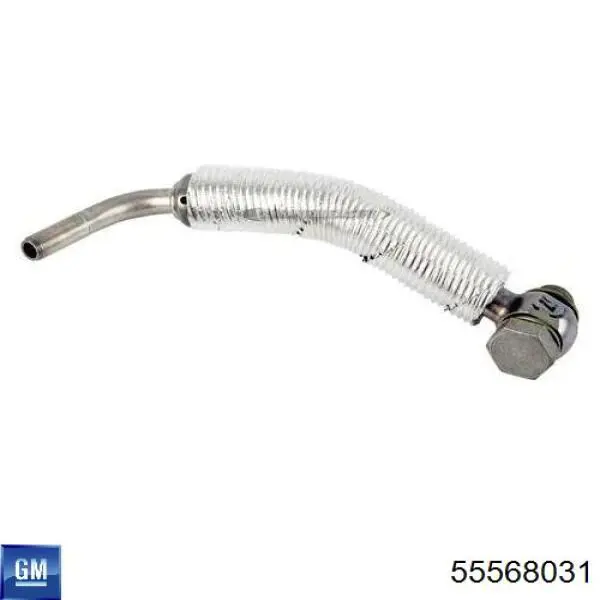Купити 55568031 Peugeot/Citroen Шланг/патрубок рідинного охолодження турбіни, подача