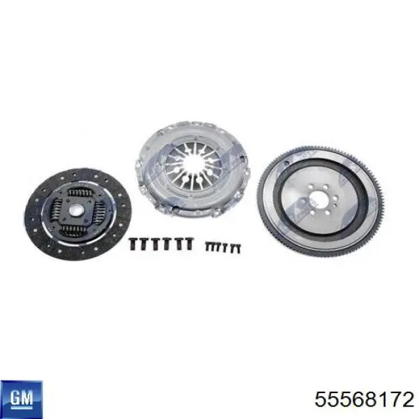 Купити 55568172 General Motors Маховик із зубчастим ободом в зборі