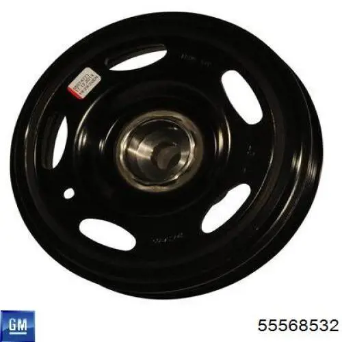 Вкладиші колінвала, шатунні, комплект, 1-й ремонт (+0,25) 55568532 General Motors