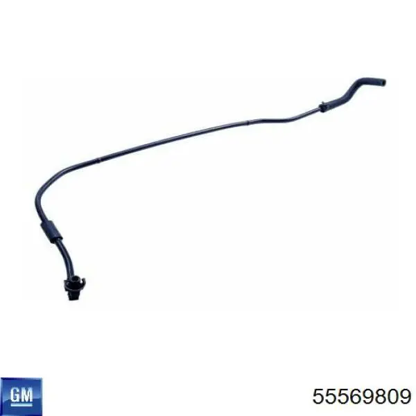 Купити 55569809 General Motors Шланг (патрубок) обігріву дросельної заслінки