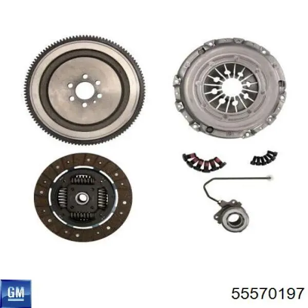 Маховик зчеплення Opel 93185496