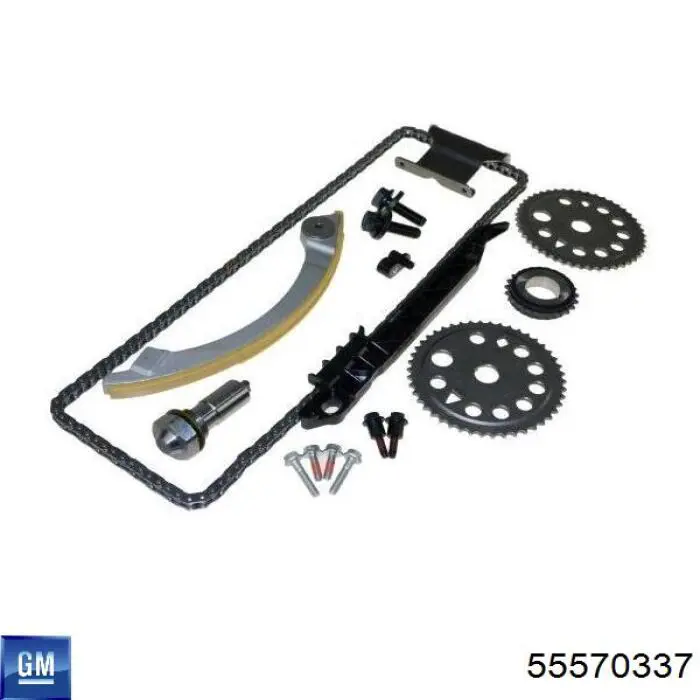 Ланцюг ГРМ, комплект General Motors 55570337 ціна, від 171.22 USD
