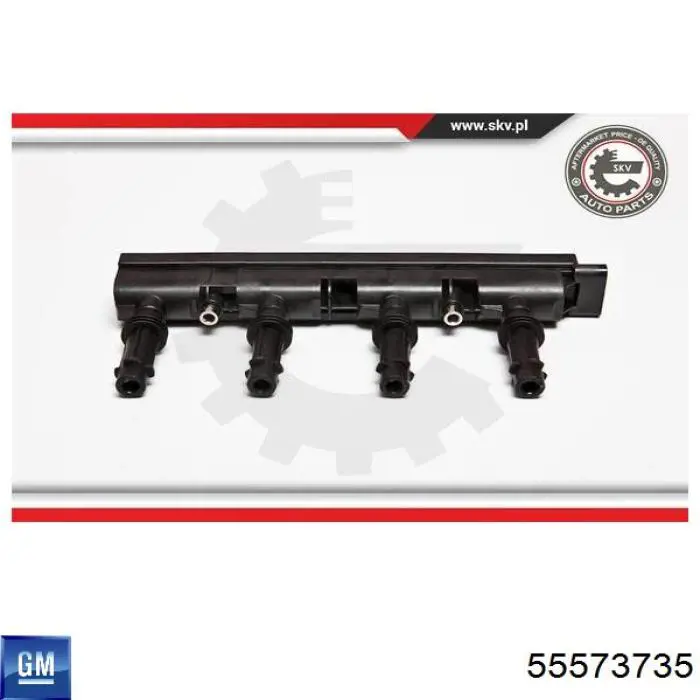 Котушка запалювання General Motors 55573735 ціна, від 86.47 USD