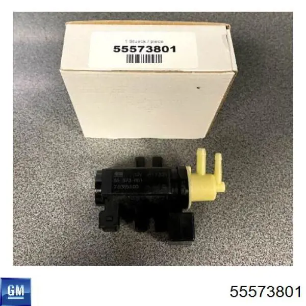 55573801 General Motors Клапан перетворювач тиску наддуву (соленоїд)