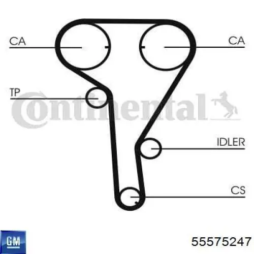 General Motors 55575247 ціна, від 92.25 USD