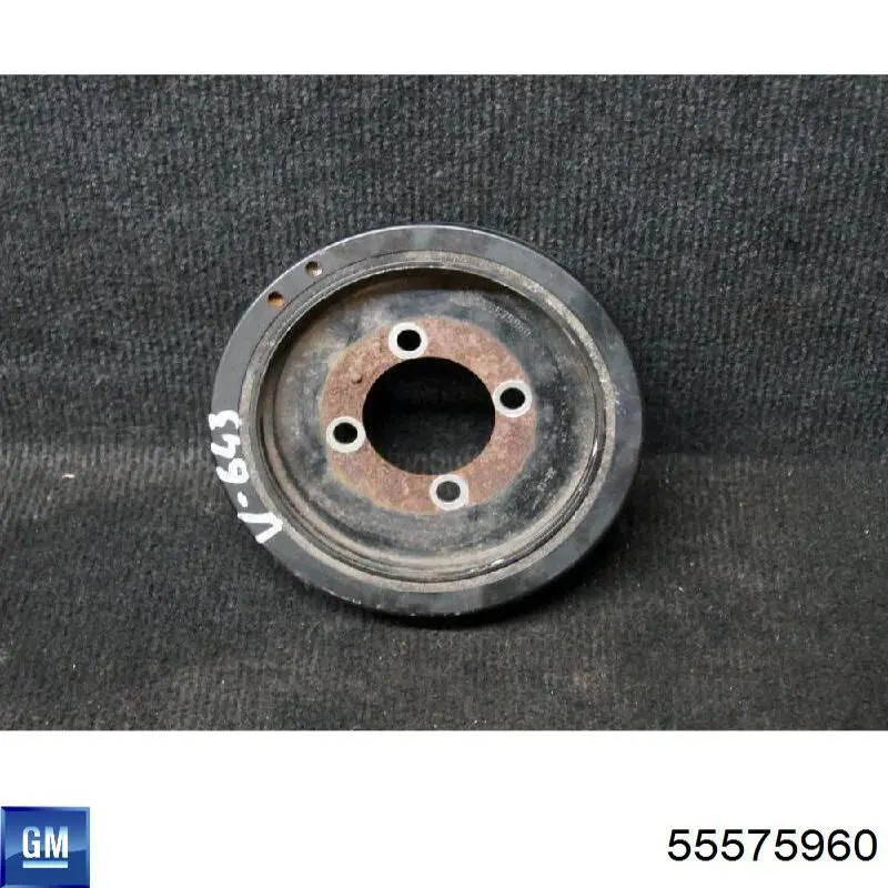 Шків колінвала (демпфер ) General Motors 55575960 ціна, від 56.93 USD