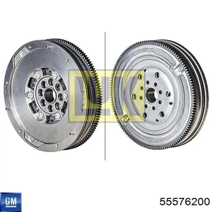 Купити 55353856 General Motors Маховик із зубчастим ободом в зборі