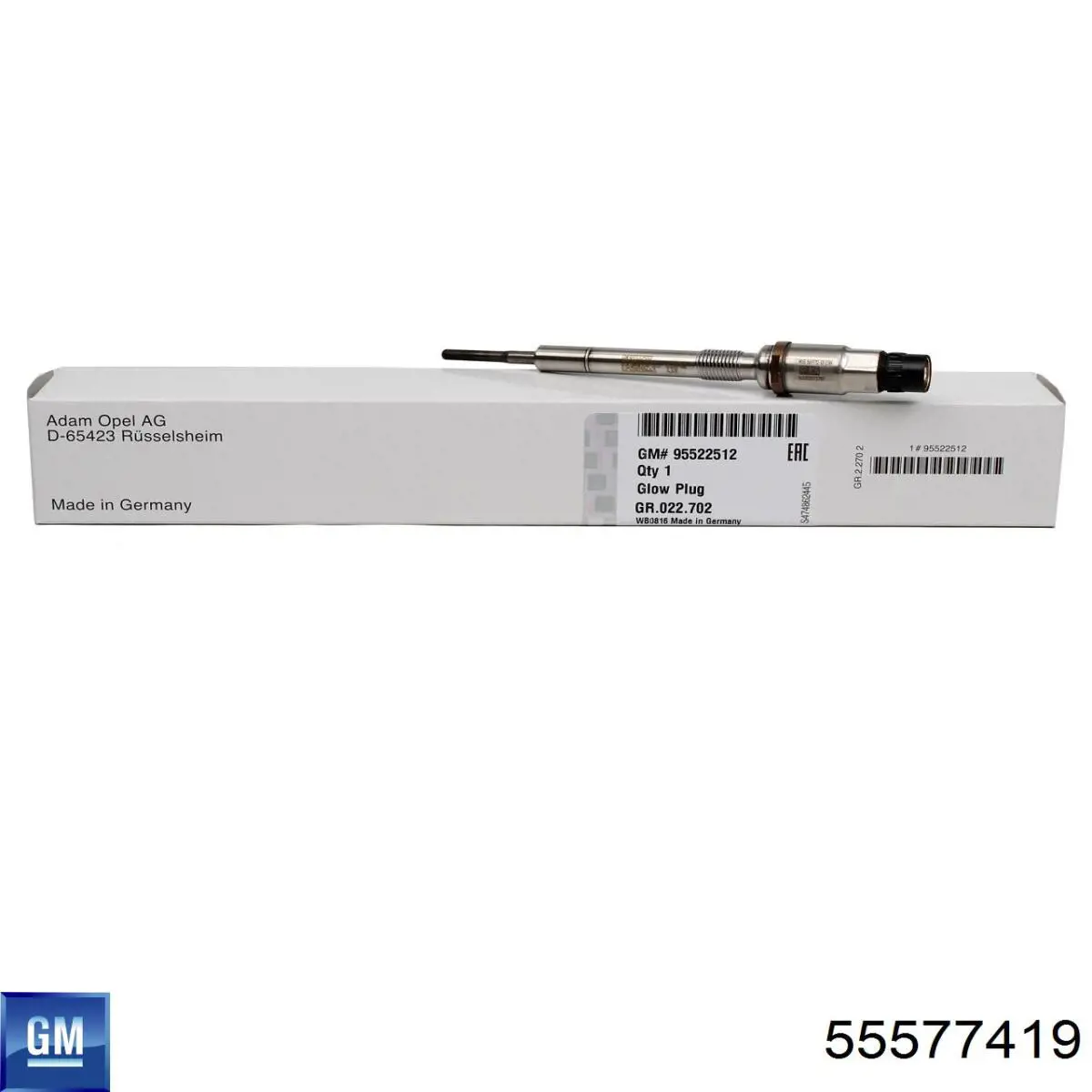 Купити 55580403 General Motors Свічка накалу