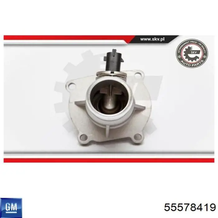 Купити 55578419 General Motors Термостат в корпусі
